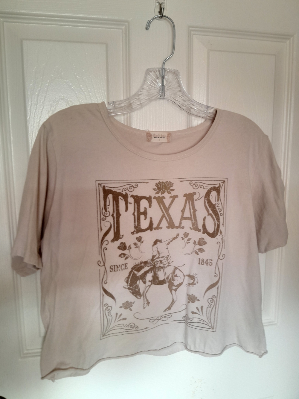Altar'd State Cotton Texas Crop Top